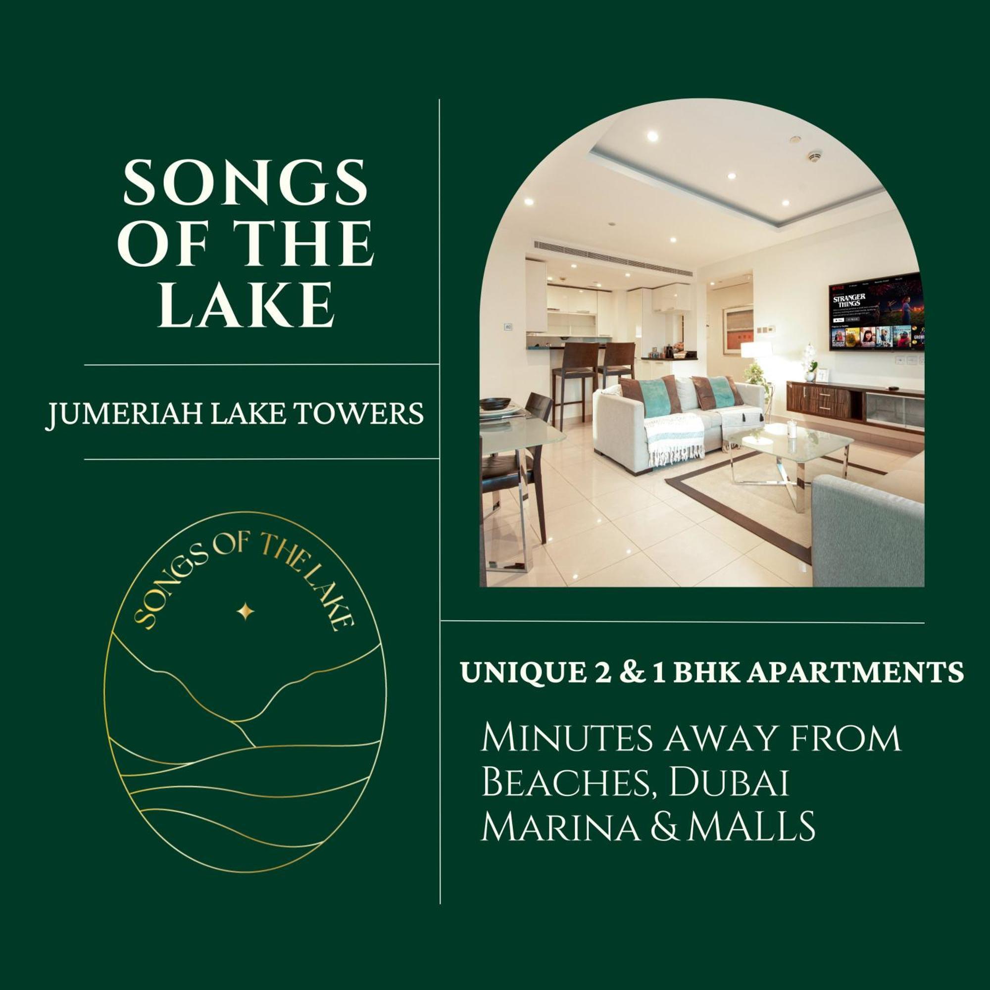 Songs Of The Lake By Lagom - Bonnington Apartment Jumeirah Lake Towers, 迪拜 外观 照片